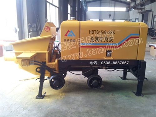 礦用濕噴臺(tái)車(chē)，礦用混凝土泵，礦用攪拌機(jī)發(fā)貨